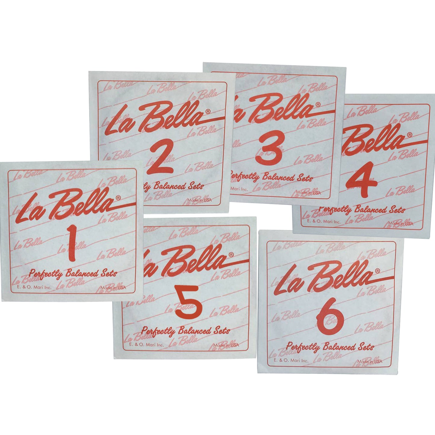 Cuerdas Para Guitarra La Bella 850 Golden Nylon