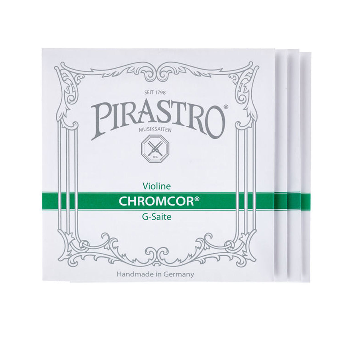 Sobre De 4 Cuerdas Para Violín Pirastro Chromcor Originales